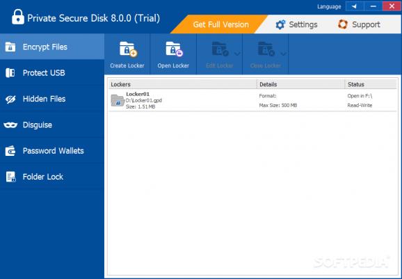 Private Secure Disk screenshot