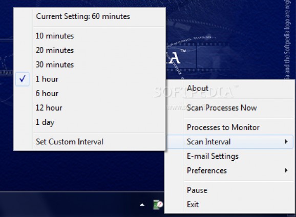 Process Notifier screenshot