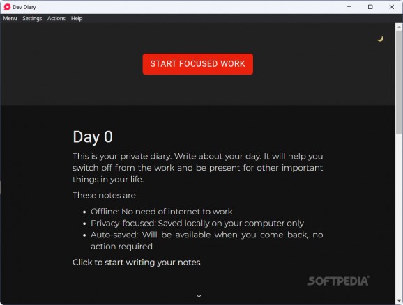 Developer Diary screenshot