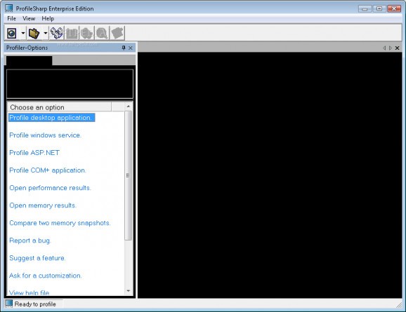 ProfileSharp Developer Edition screenshot
