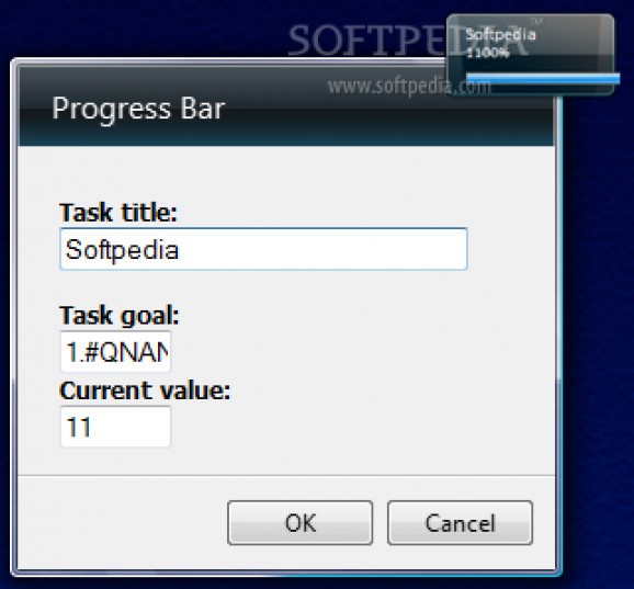 Progress Bar screenshot