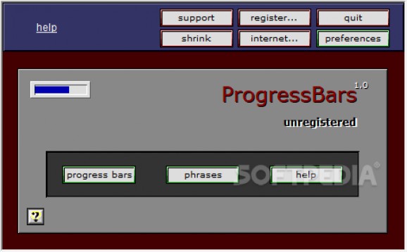 ProgressBars screenshot