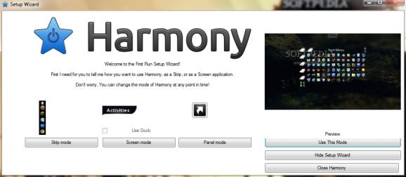 Harmony screenshot
