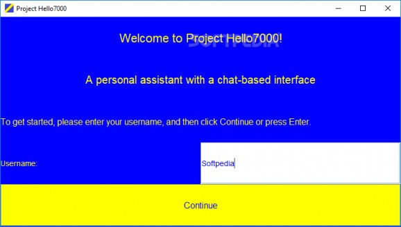 Project Hello7000 screenshot