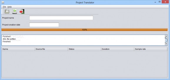 Project Translator screenshot