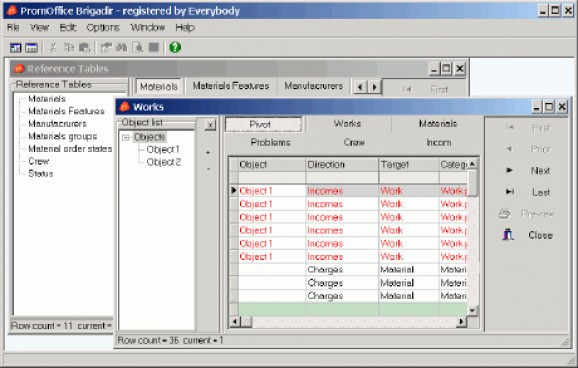 PromOffice Brigadir screenshot
