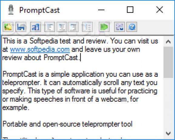 PromptCast Portable screenshot