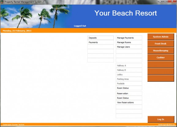 Property Rental Management System screenshot