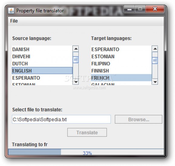 Property file translator screenshot