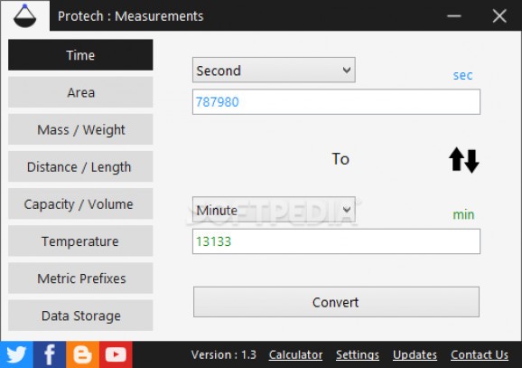 Protech Measurements screenshot