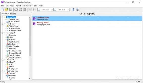 Proxy Log Explorer Enterprise Edition screenshot