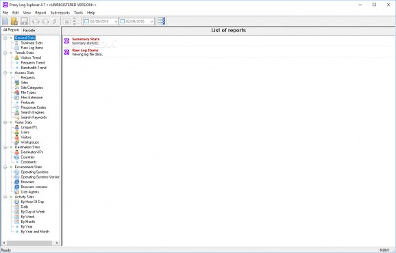 Proxy Log Explorer Standard Edition screenshot