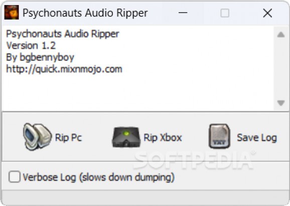 Psychonauts Audio Ripper screenshot