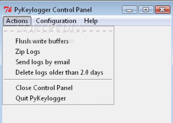 PyKeylogger screenshot