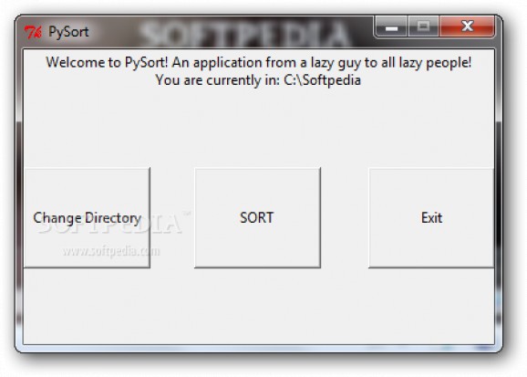 PySort screenshot