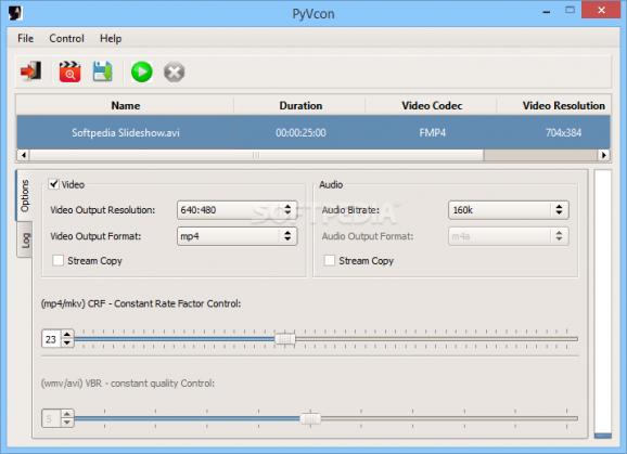 PyVcon screenshot