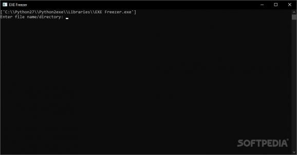 Python Exe Freezer screenshot
