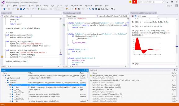 Python Tools for Visual Studio screenshot