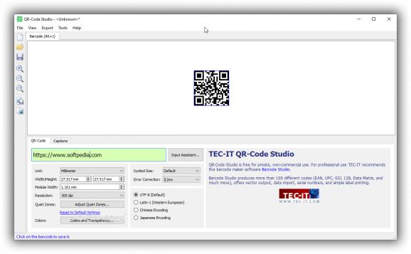 QR-Code Studio screenshot