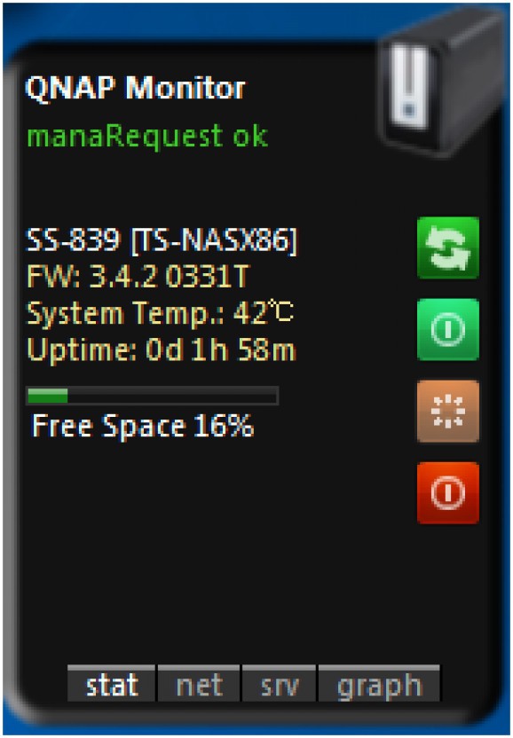 Qnap Monitor screenshot