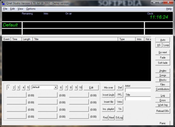 Qnet Software Suite screenshot
