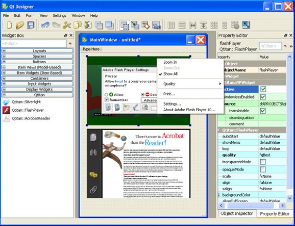 QtitanMultimedia screenshot