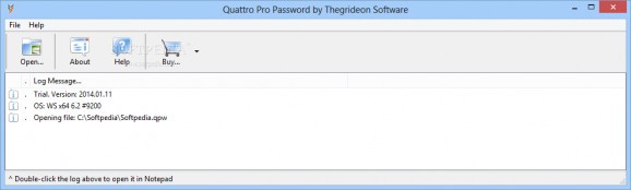 Quattro Pro Password screenshot