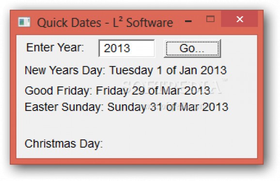 Quick Dates screenshot