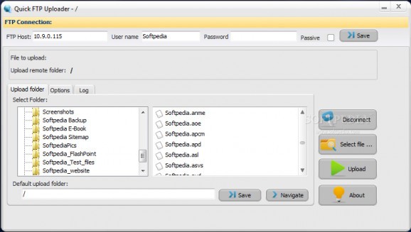 Quick FTP Uploader screenshot