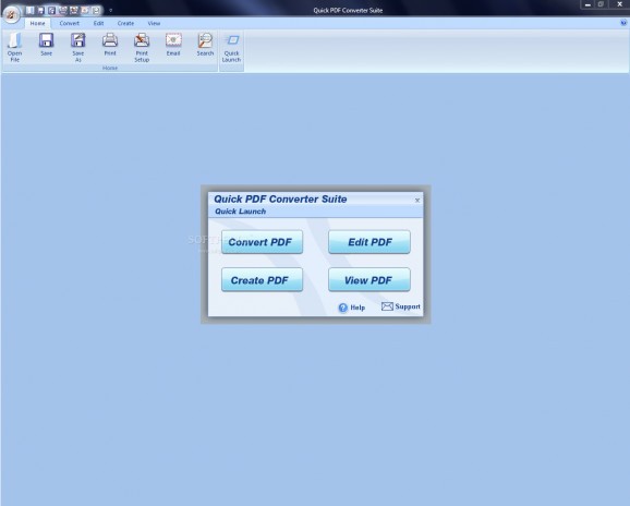 Quick PDF Converter Suite screenshot