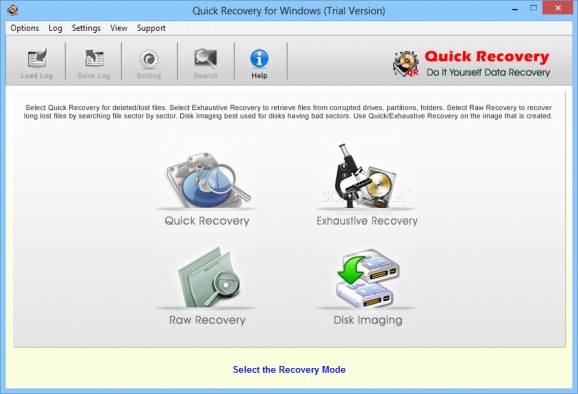 Quick Recovery for Windows screenshot