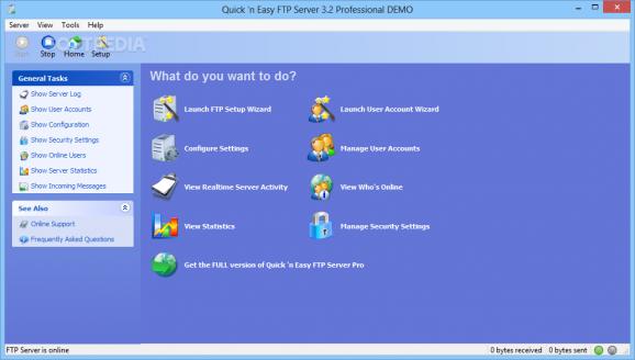 Quick 'n Easy FTP Server Professional screenshot