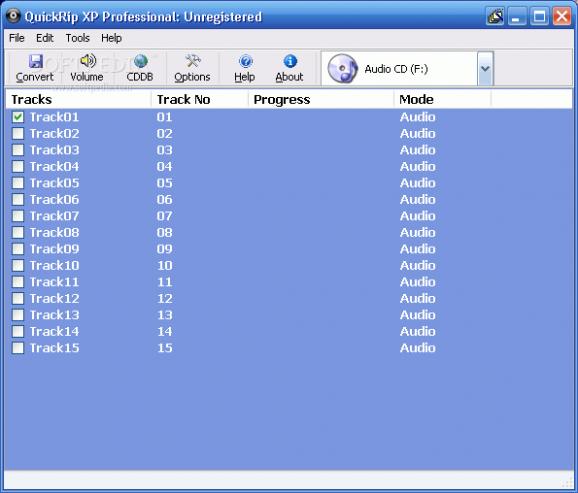 QuickRip XP Professional screenshot