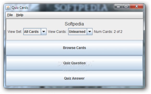 Quiz Cards screenshot