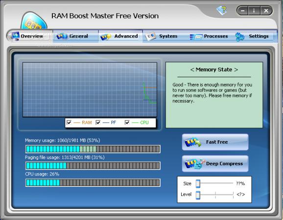 RAM Boost Master screenshot
