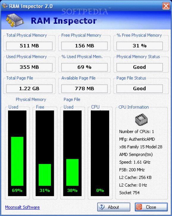 RAM Inspector screenshot