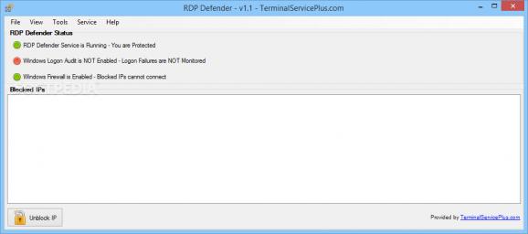 RDP Defender screenshot