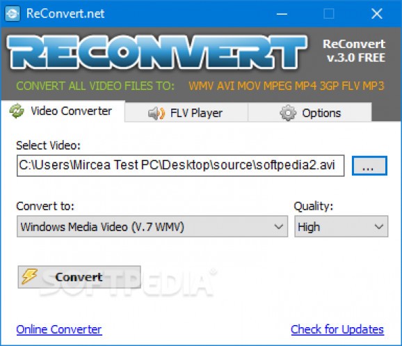 ReConvert screenshot