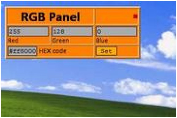 RGB Panel screenshot
