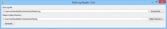 RLM Log Reader screenshot