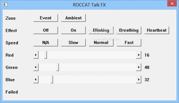 ROCCAT Talk FX SDK screenshot