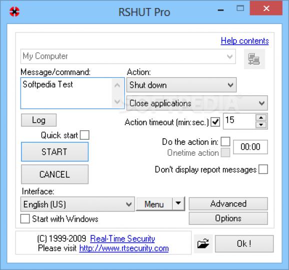 RSHUT Pro screenshot