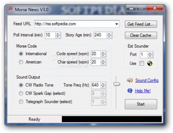 Morse Code Tools (formerly RSS to Morse) screenshot