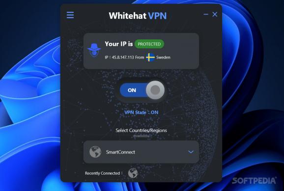 WhitehatVPN screenshot