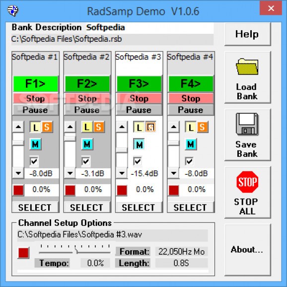 RadSamp screenshot