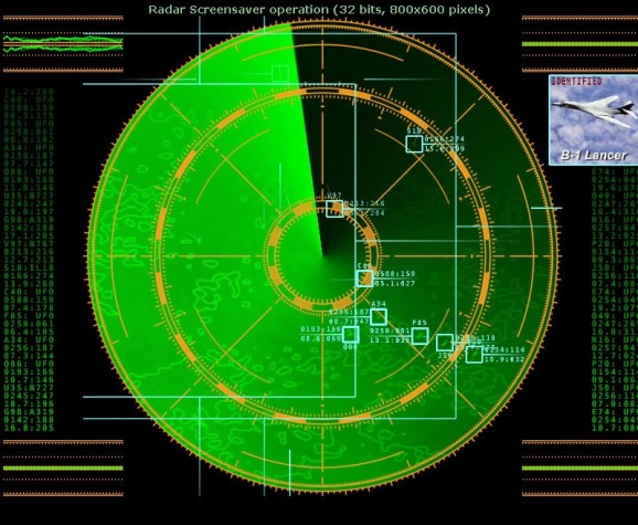 Radar Screensaver screenshot