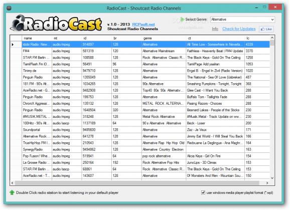 RadioCast screenshot