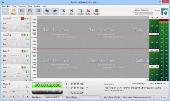 RadioLine screenshot
