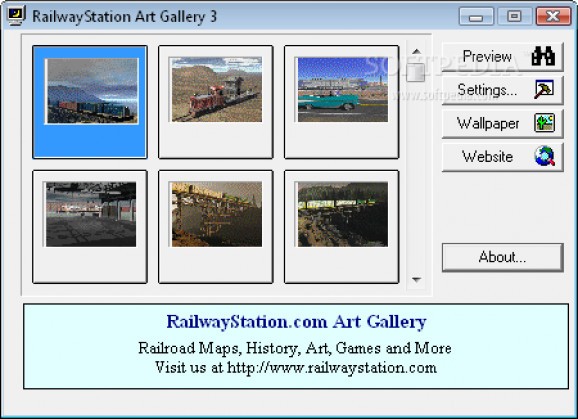 RailwayStation Art Gallery 3 screenshot