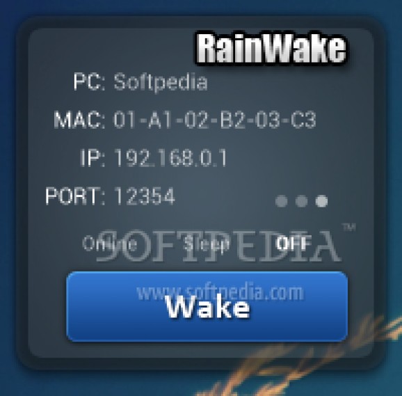 RainWake screenshot